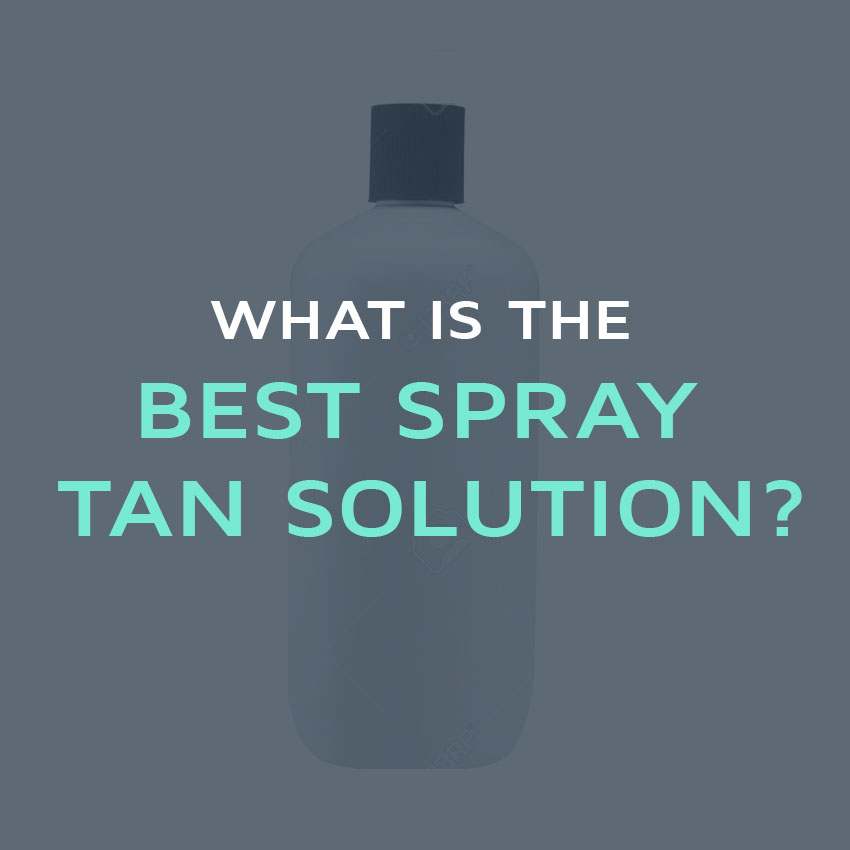Best spray tan solution
